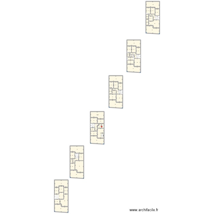 Dalia bouskoura 9.6. Plan de 57 pièces et 1246 m2