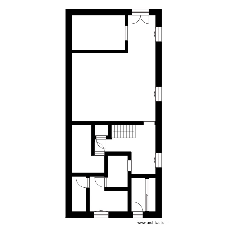 SAMSON. Plan de 16 pièces et 187 m2