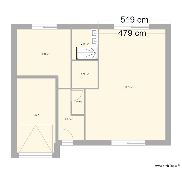 argeville. Plan de 32 pièces et 306 m2