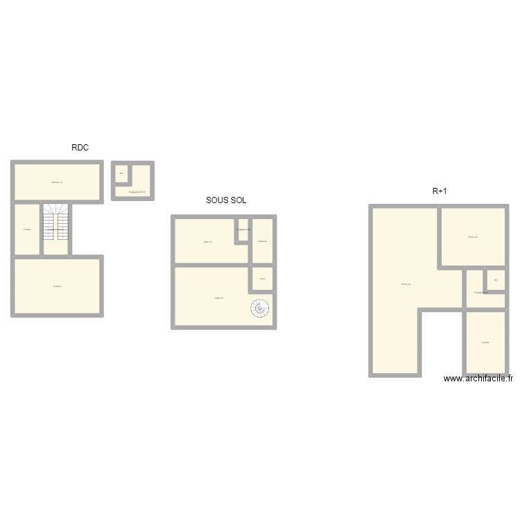 350601016. Plan de 16 pièces et 243 m2