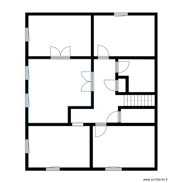 SCI LAROUSSE 1. Plan de 12 pièces et 104 m2