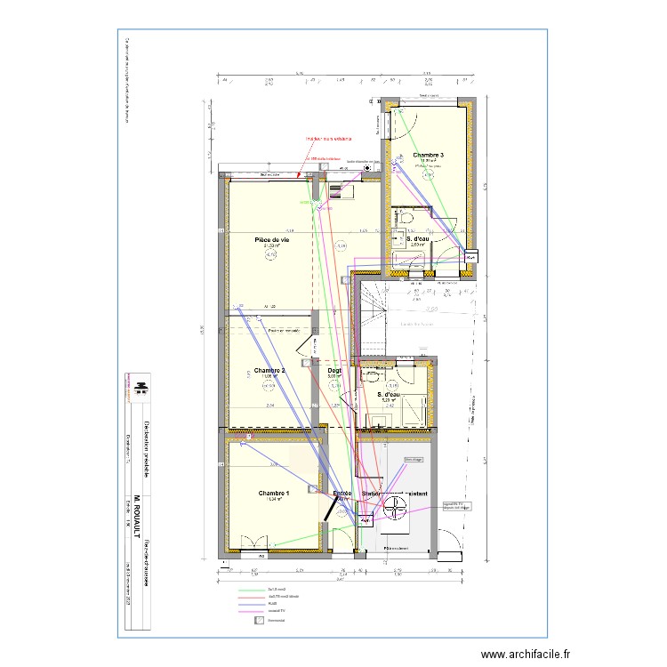 RDV domotique. Plan de 0 pièce et 0 m2