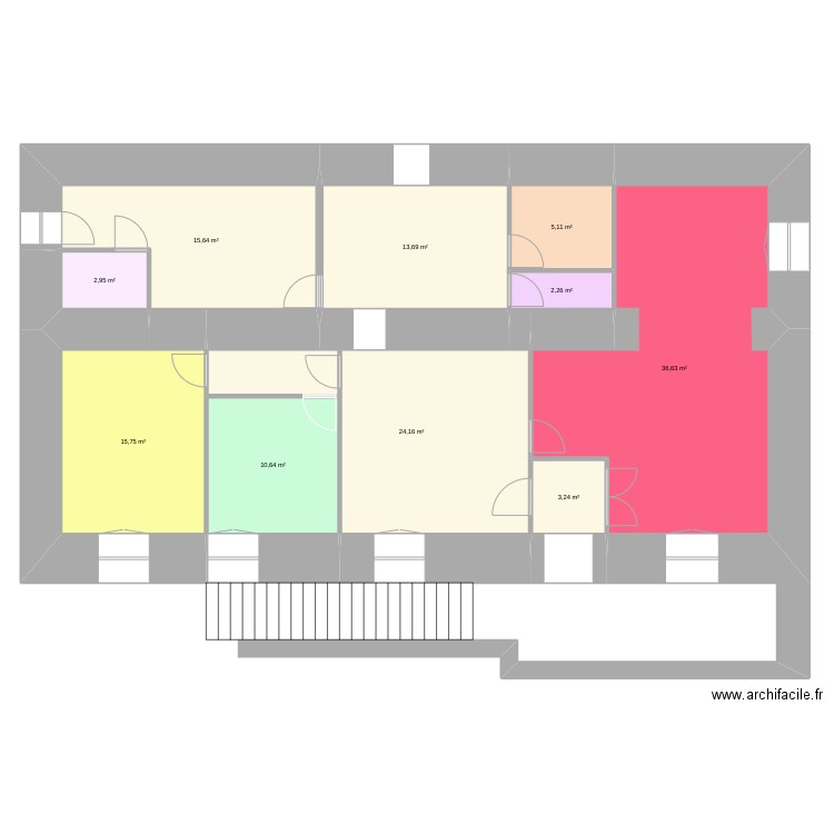 Maison Liquisses 2. Plan de 10 pièces et 130 m2