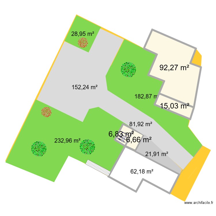 Plan extérieur surfaces 9. Plan de 0 pièce et 0 m2