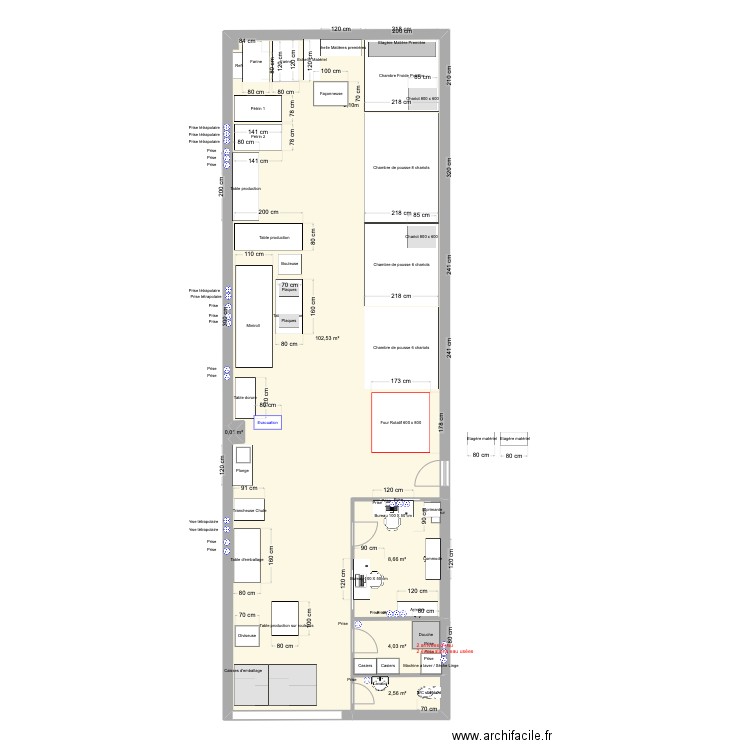 Montreuil 120m2 Werner - 6. Plan de 5 pièces et 118 m2