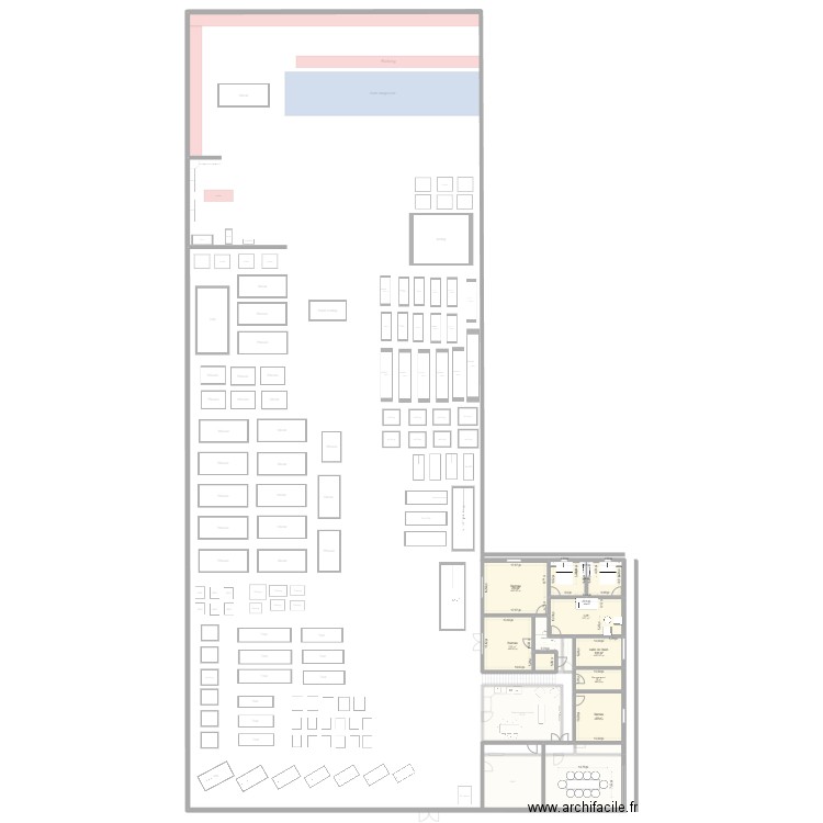 sdg2. Plan de 15 pièces et 331 m2