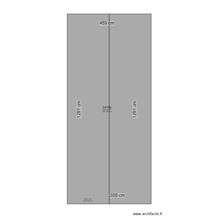 Miramont Cayssac. Plan de 13 pièces et 171 m2