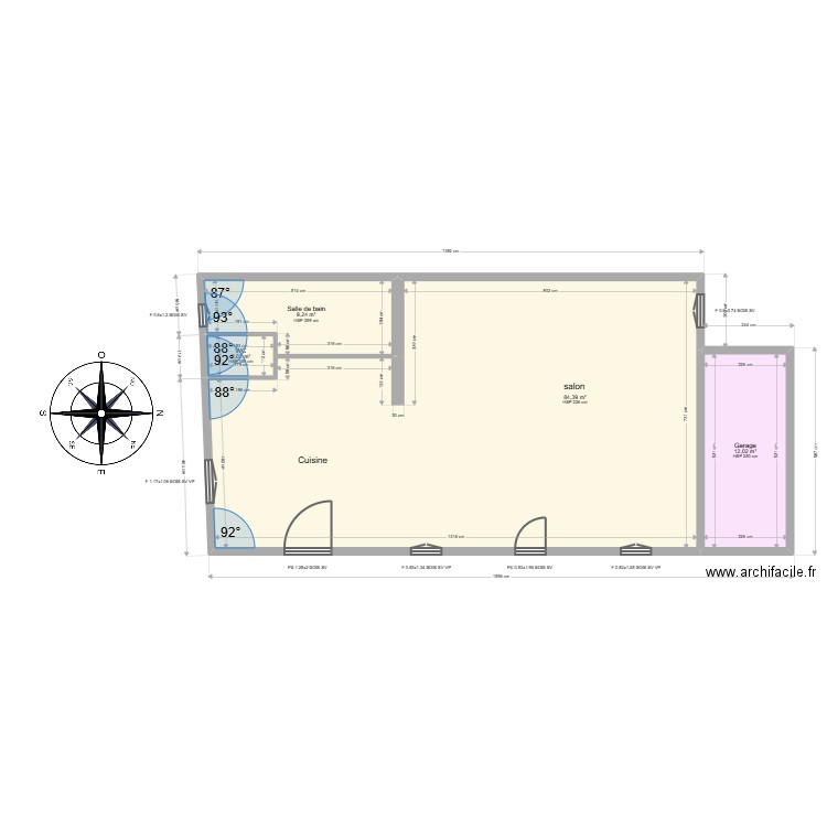 ML24015708 LAFLEUR. Plan de 12 pièces et 234 m2