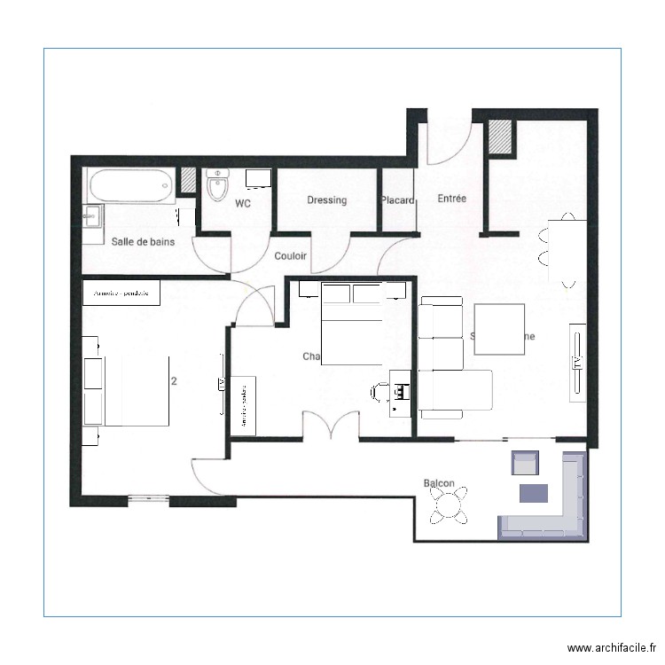 appartement MANDELIEU. Plan de 0 pièce et 0 m2