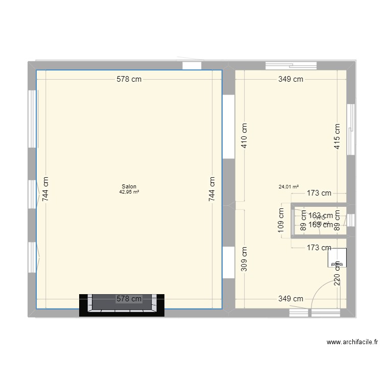 Plan élec. Plan de 10 pièces et 135 m2