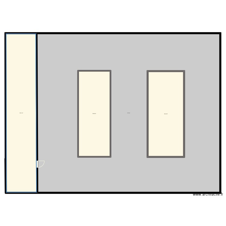 Marc Orian. Plan de 4 pièces et 1261 m2