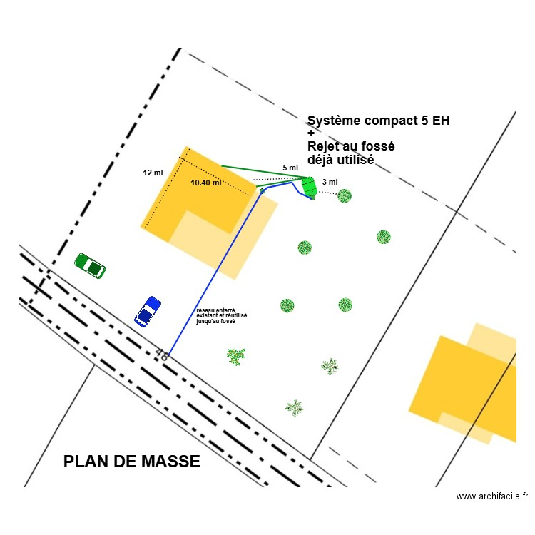 Lagarde Reyneaud. Plan de 0 pièce et 0 m2