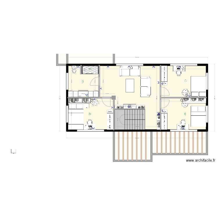 Maison Outaouais V5.3. Plan de 72 pièces et 463 m2