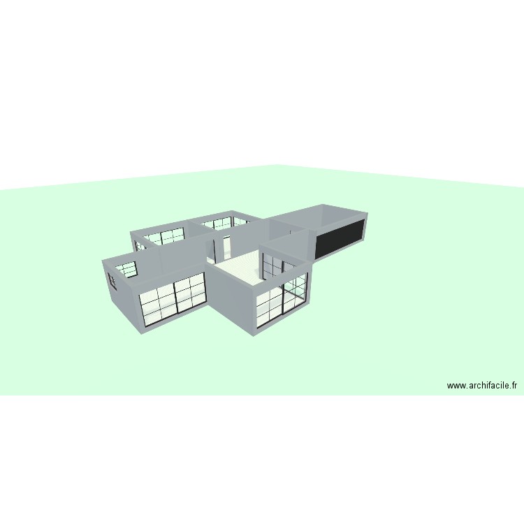 Maison idéale pour 4. Plan de 4 pièces et 135 m2