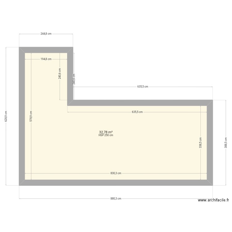 Mercure Plan Electricite. Plan de 1 pièce et 33 m2