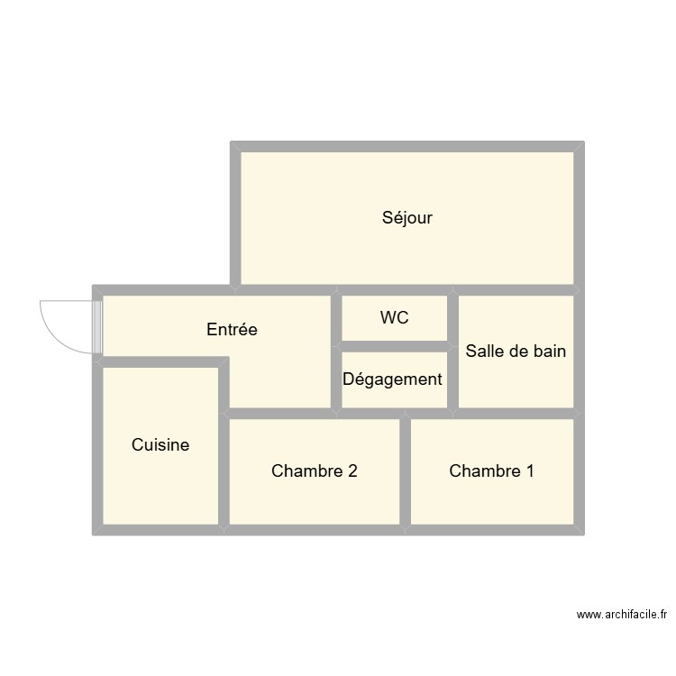 2411 PERESSE. Plan de 8 pièces et 15 m2