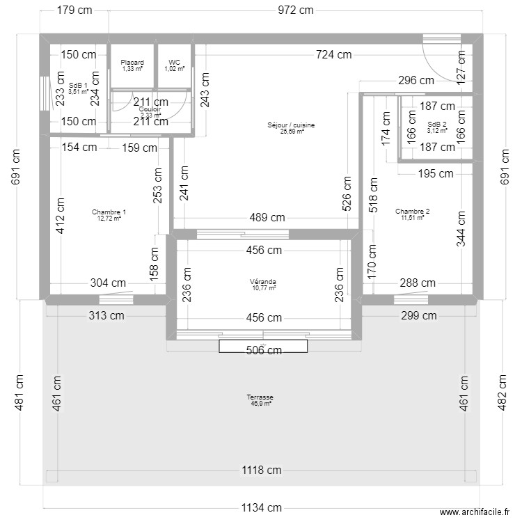 STEEVE APRES . Plan de 10 pièces et 119 m2