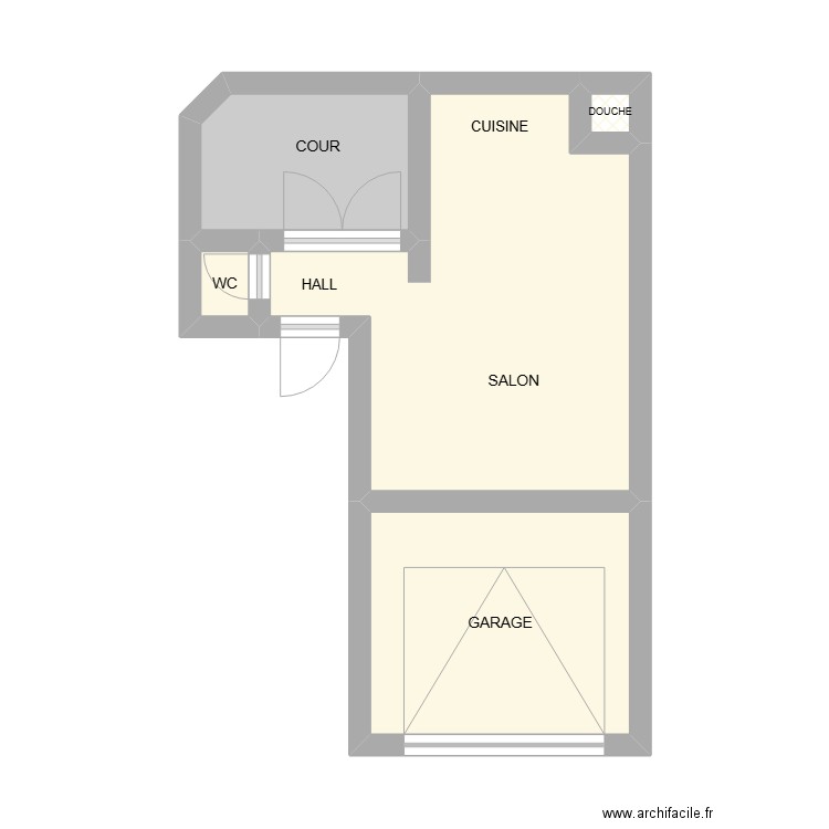 THEUX 160. Plan de 5 pièces et 27 m2