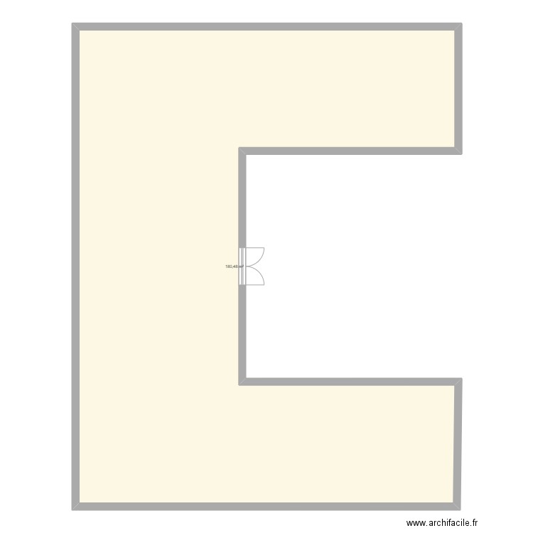 maison baran. Plan de 1 pièce et 180 m2