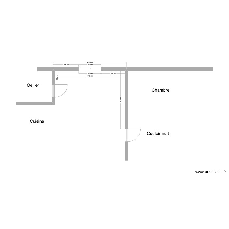 Cuisine-Maison. Plan de 0 pièce et 0 m2