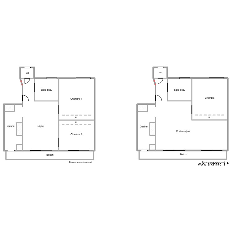 Bourayou. Plan de 16 pièces et 760 m2