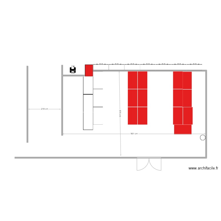 futur petit fortiche occupation de l'espace. Plan de 0 pièce et 0 m2