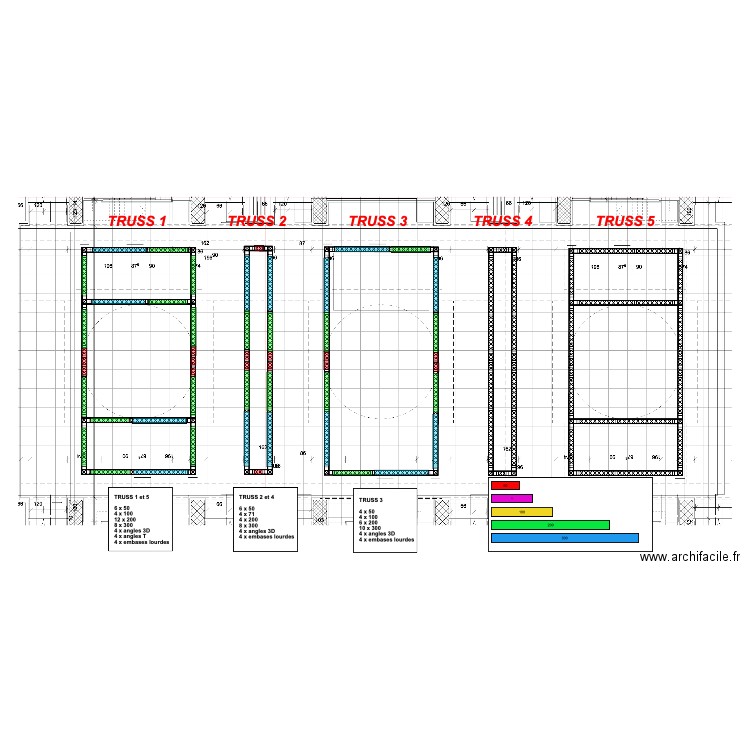 truss Gunvor détail. Plan de 0 pièce et 0 m2