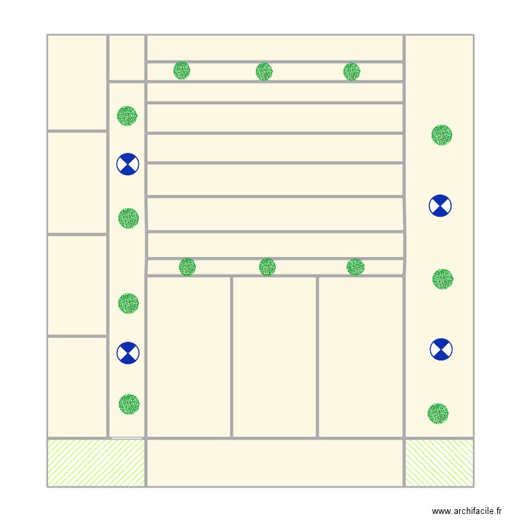 plan jeux pétanque grigny. Plan de 22 pièces et 156 m2