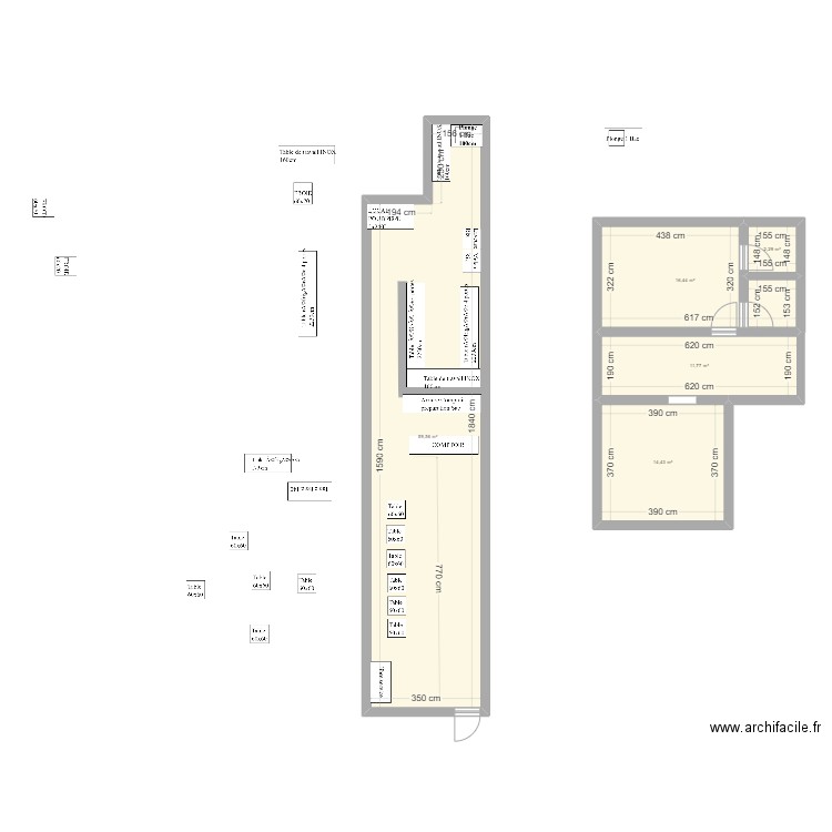 Besancon 2. Plan de 5 pièces et 105 m2