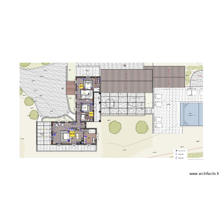 COCA - WIFI R+1. Plan de 0 pièce et 0 m2