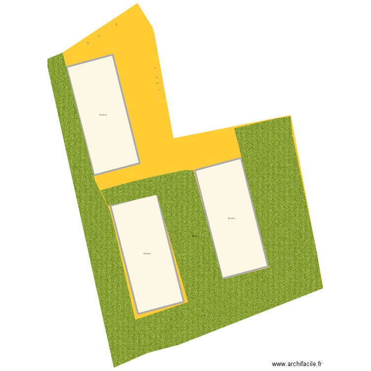 istres 41 LGT. Plan de 3 pièces et 1539 m2