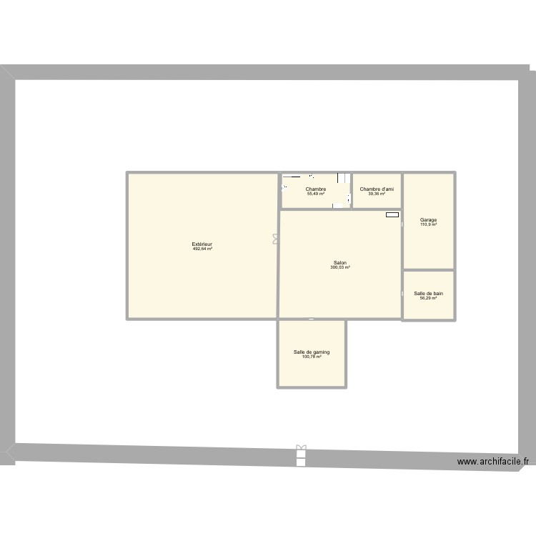 Maison de rêve. Plan de 7 pièces et 1156 m2