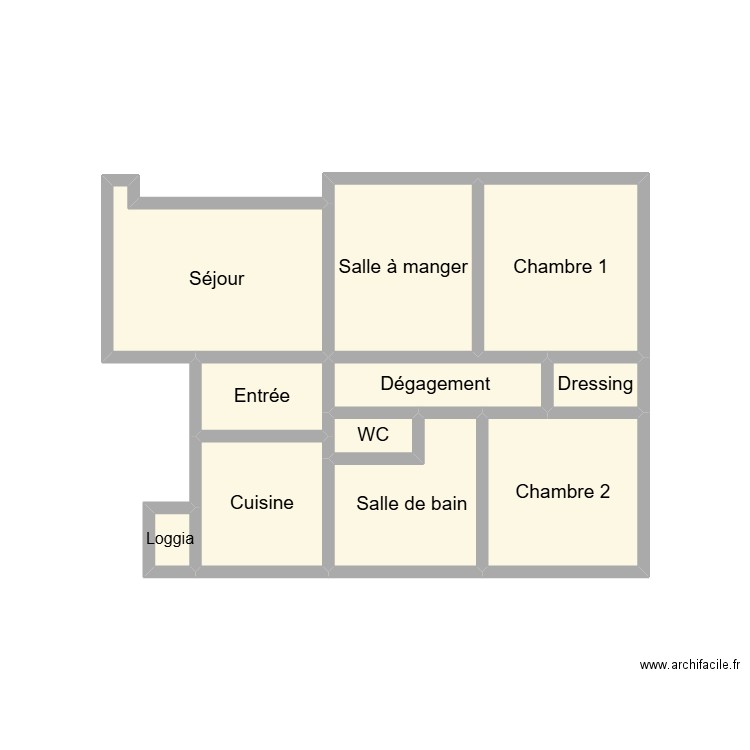 2412 PIEJUS. Plan de 11 pièces et 14 m2