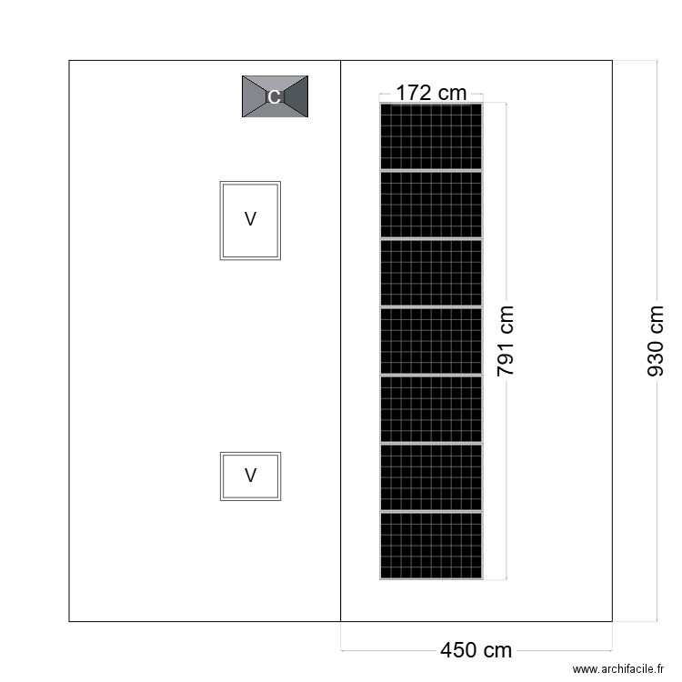 Wecherle. Plan de 0 pièce et 0 m2