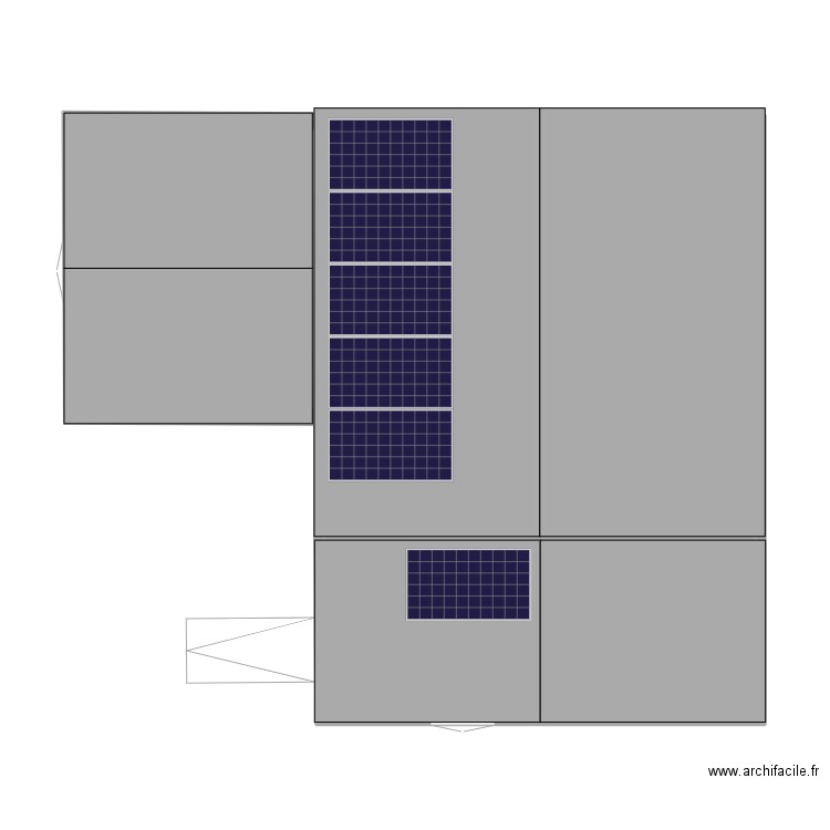 paladanff. Plan de 3 pièces et 73 m2