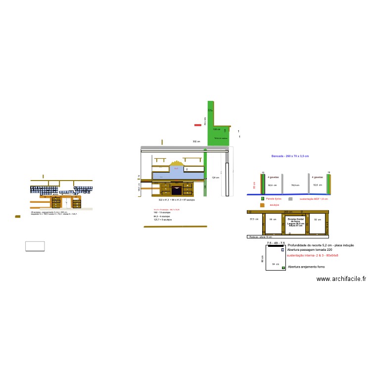 COZINHA VERTICAL 2. Plan de 0 pièce et 0 m2