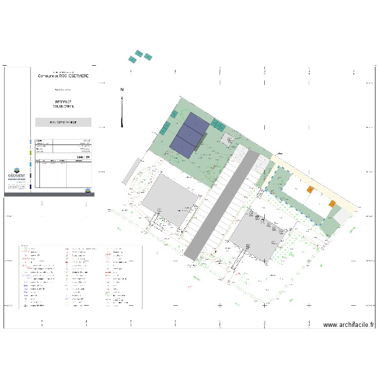 ROCHESERVIERE 3 T2. Plan de 0 pièce et 0 m2