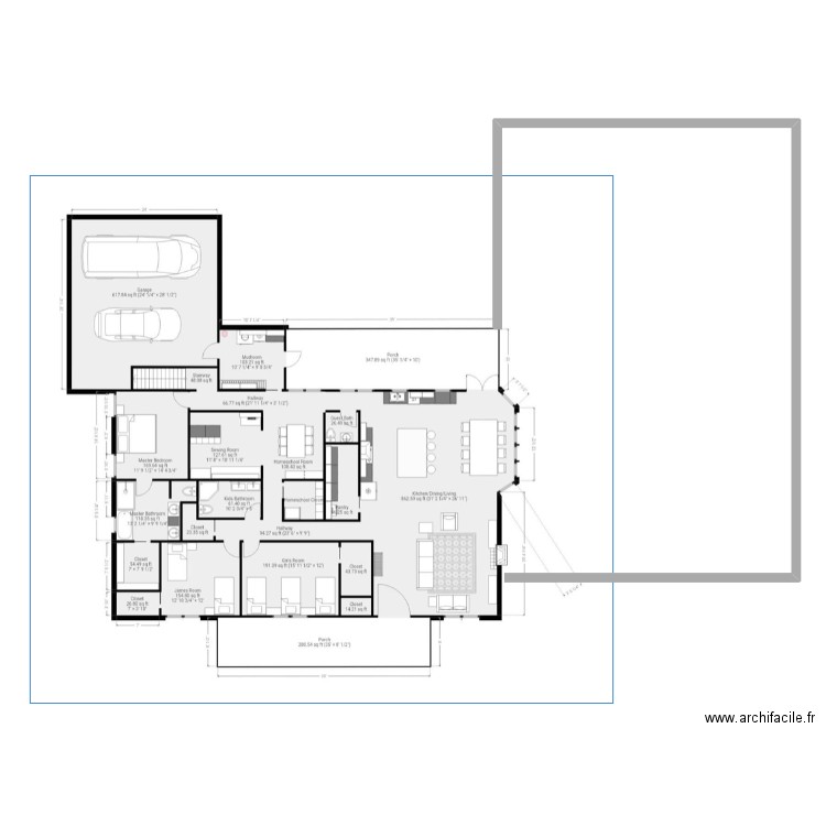 euromillion2. Plan de 0 pièce et 0 m2