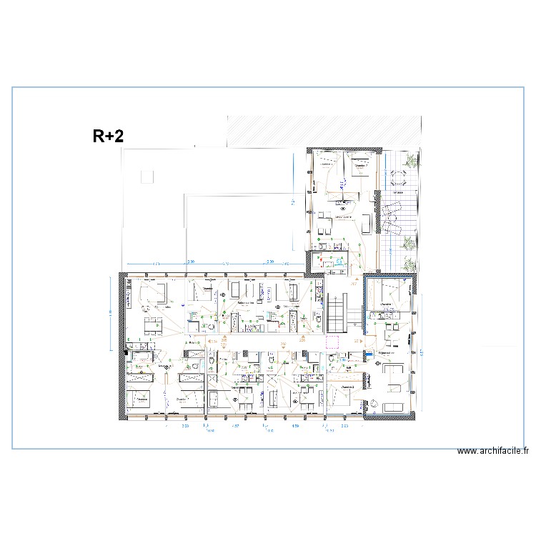 VT1  R 2. Plan de 0 pièce et 0 m2