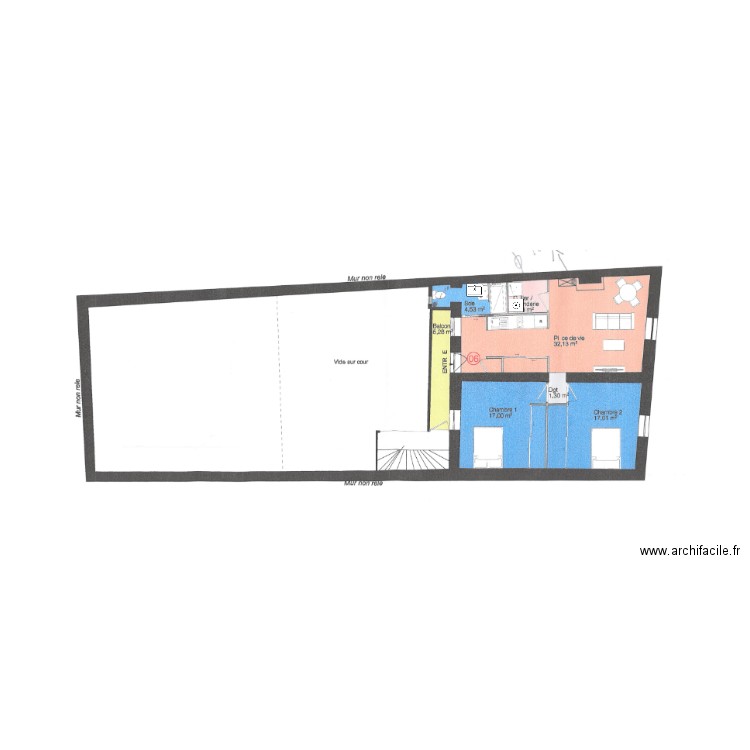 Lot 3 - Lacretelle . Plan de 0 pièce et 0 m2