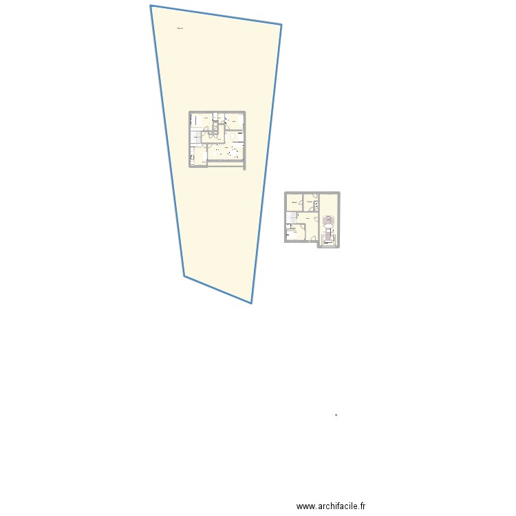 PLAN MAISON FINAL. Plan de 16 pièces et 1027 m2