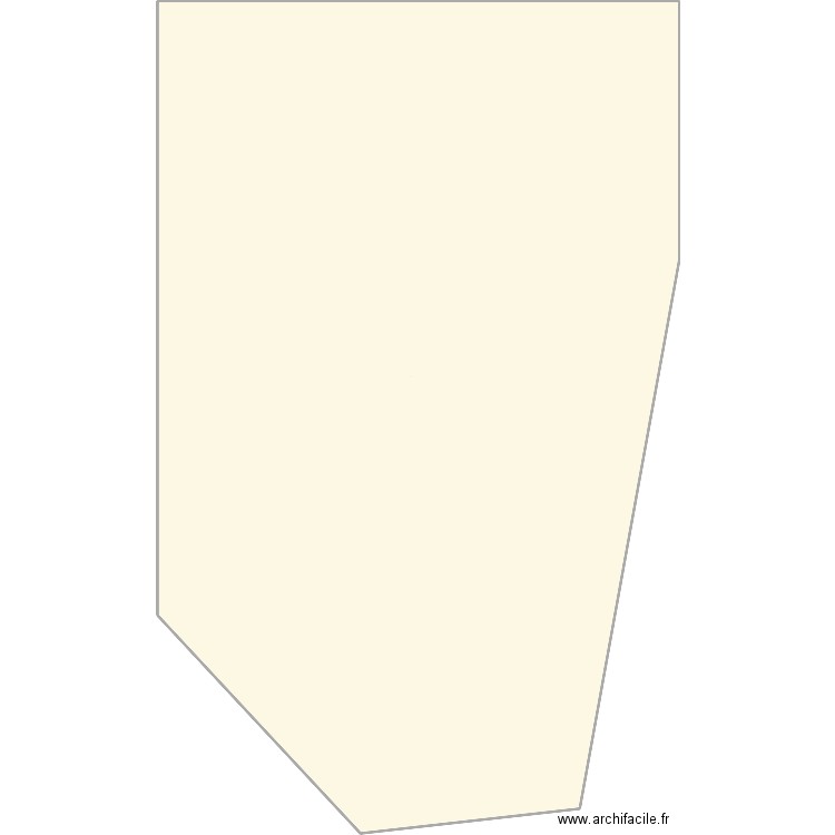 Terrain projet n°140. Plan de 1 pièce et -1793 m2