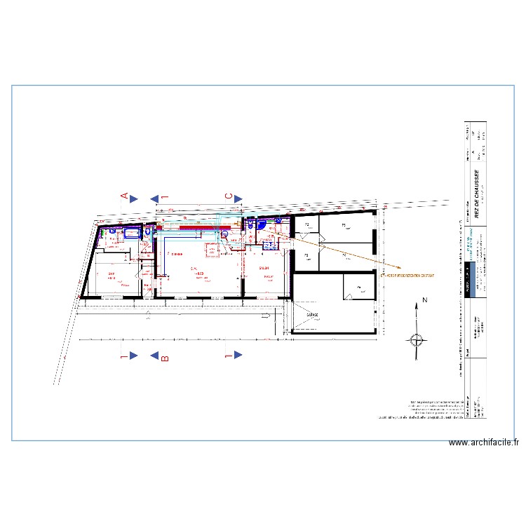 DOUCET. Plan de 0 pièce et 0 m2