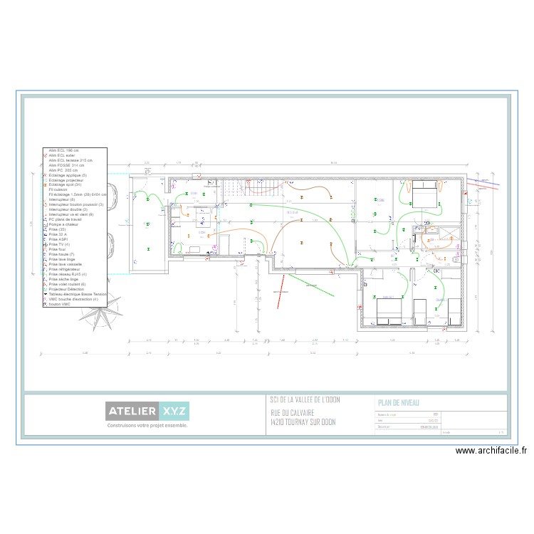 Plans RDC LEMAIRE. Plan de 0 pièce et 0 m2