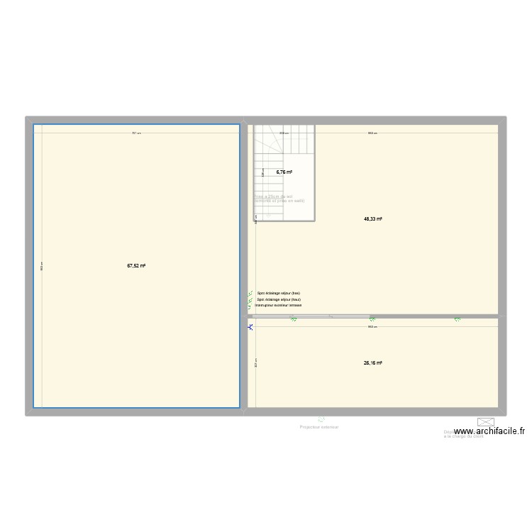 Eismann. Plan de 11 pièces et 303 m2