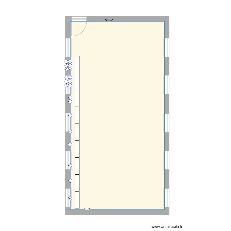 MasterplanFM. Plan de 1 pièce et 50 m2