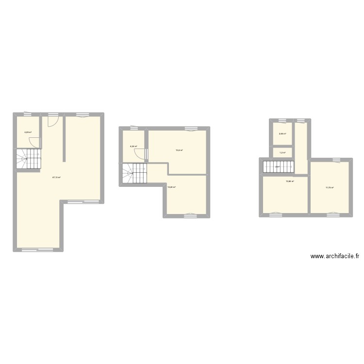 Place des 4 vents. Plan de 10 pièces et 115 m2