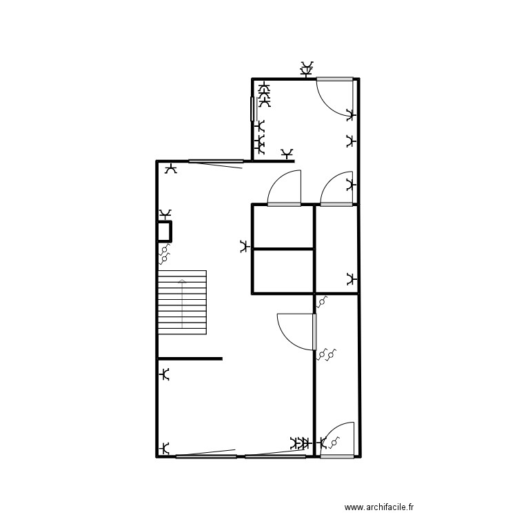 apartcity 2. Plan de 6 pièces et 18 m2