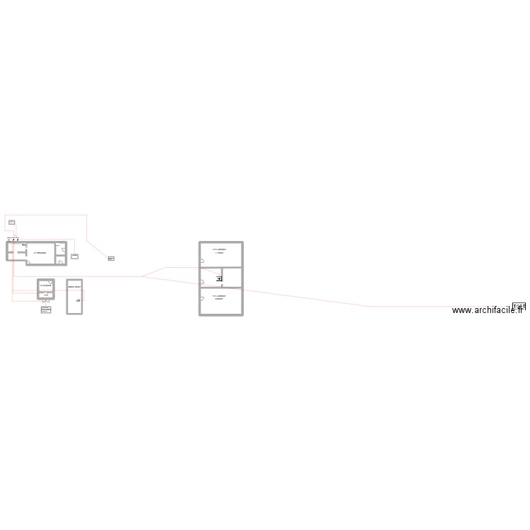 Elec Camping. Plan de 8 pièces et 234 m2