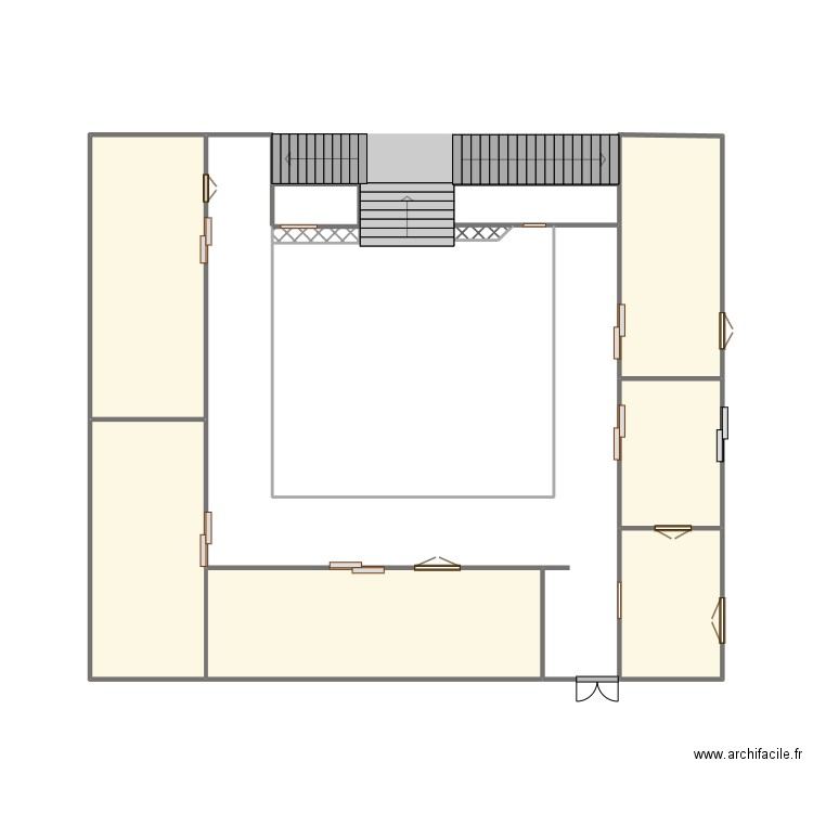 plan collo . Plan de 11 pièces et 20 m2